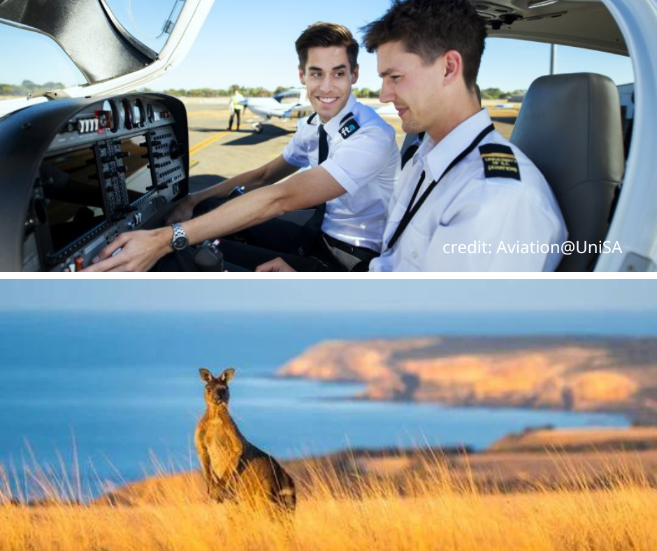 Adelaide_Unisa Flying and Kangraoo Island